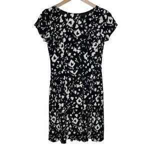 Reformation Womens Short Sleeve Mini Dress S Black Heart F Off Hate You Dress